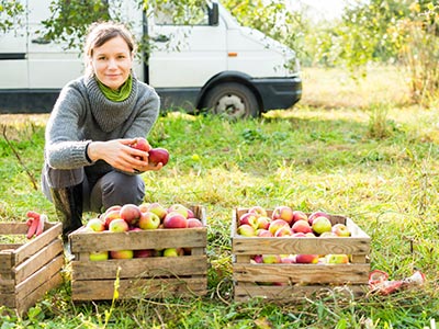 Delivery of agricultural goods